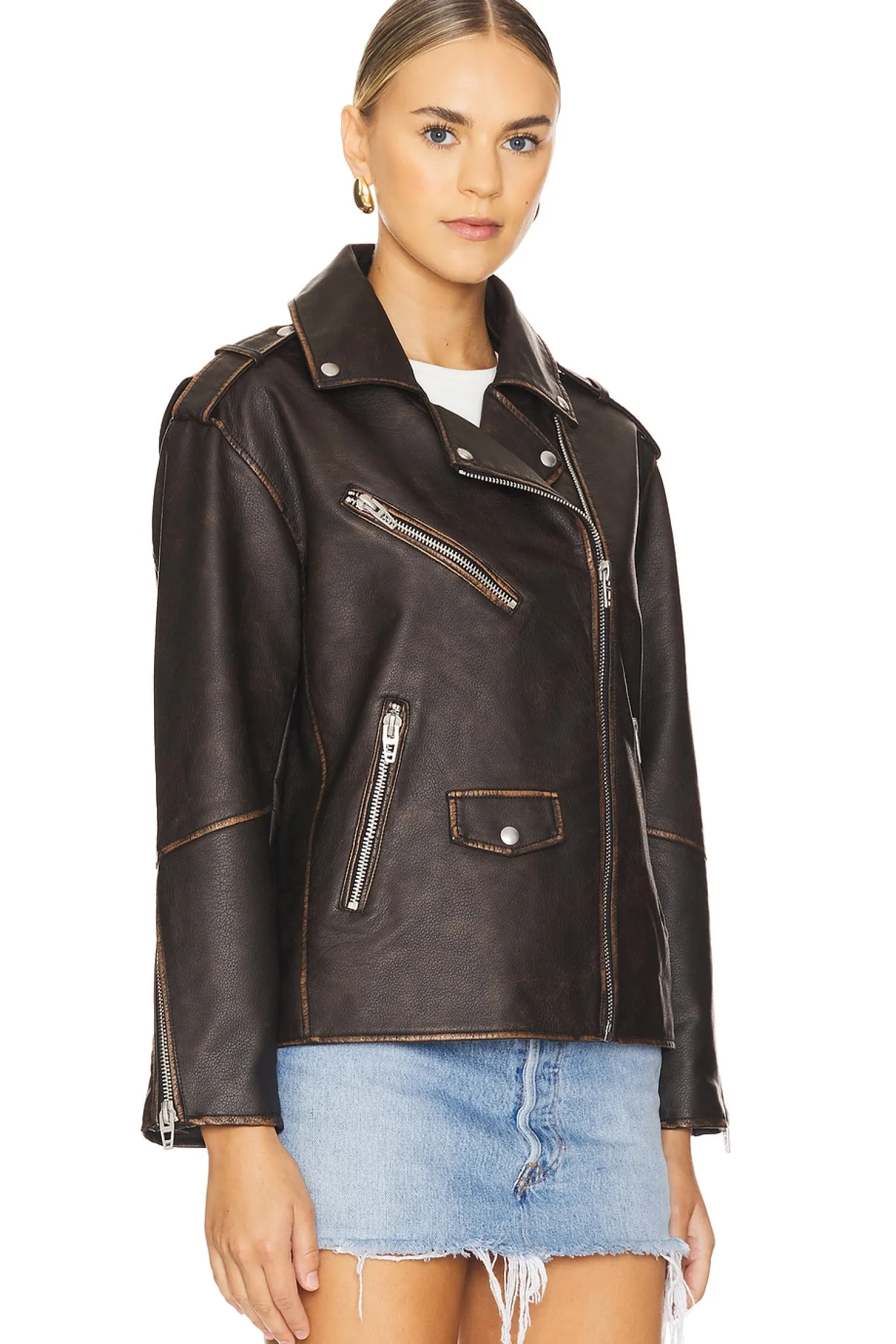 Women BLANKNYC Jackets & Coats>Moto Jacket