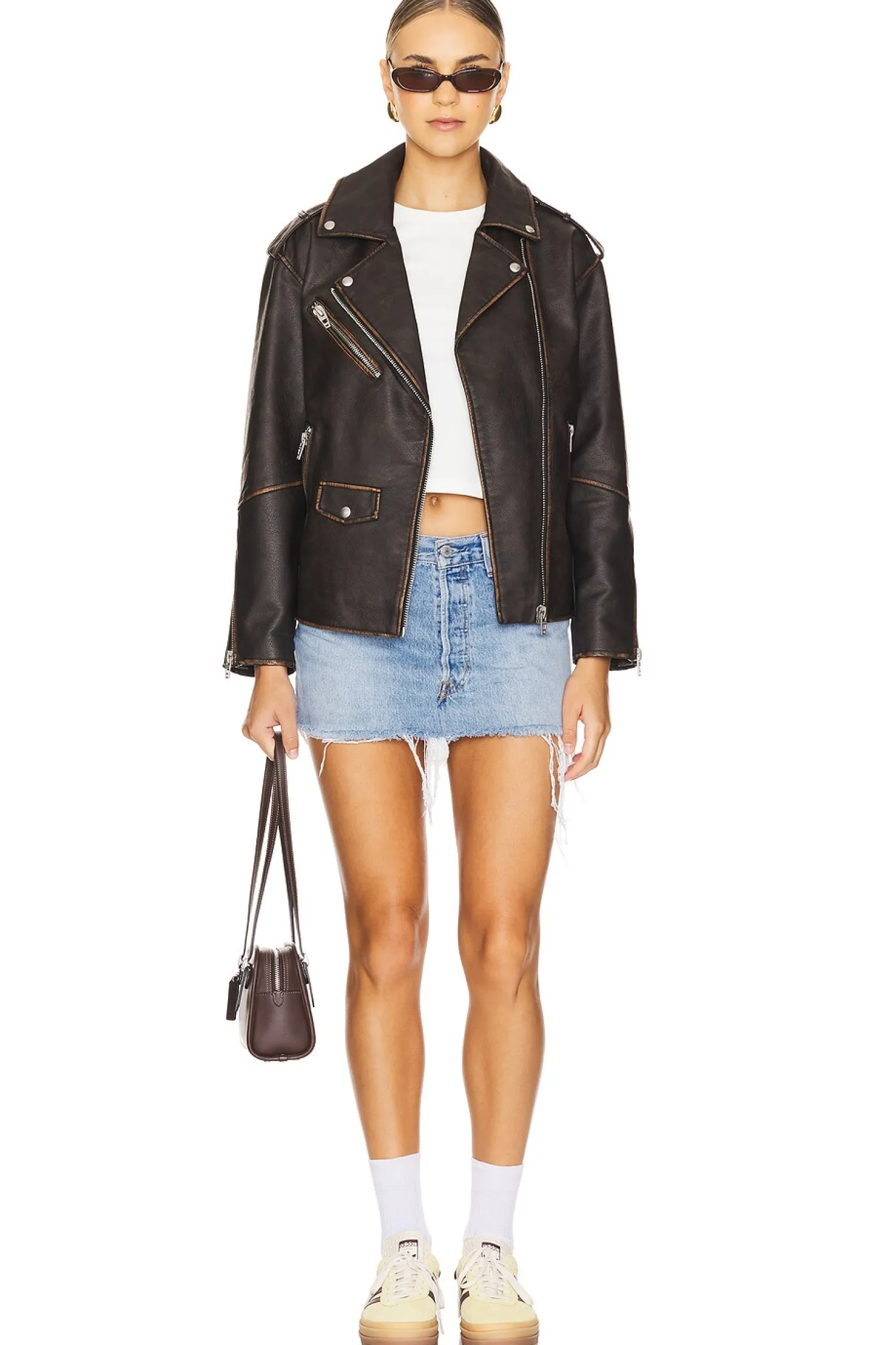 Women BLANKNYC Jackets & Coats>Moto Jacket