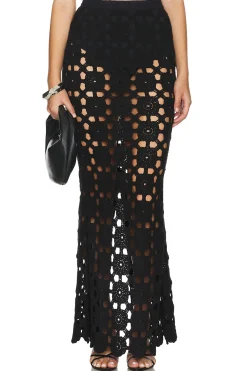 Women SAU LEE Matching Sets>Myko Crochet Skirt