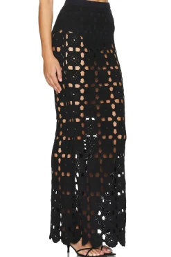 Women SAU LEE Matching Sets>Myko Crochet Skirt