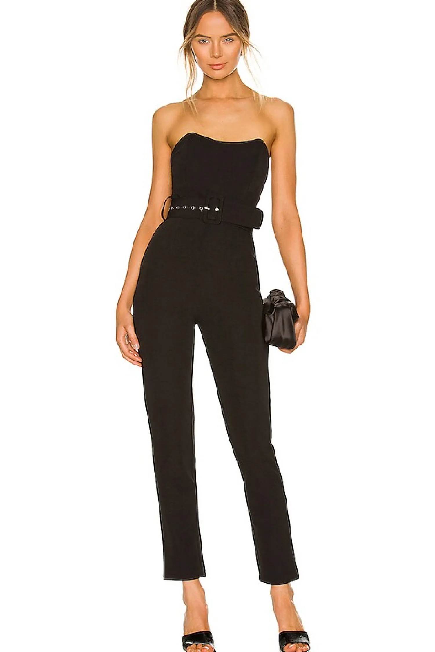 Women superdown Jumpsuits>Naomi Belted Jumpsuit