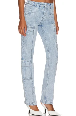 Women GRLFRND Pants|Matching Sets>Naomi Low Rise Slim Cargo