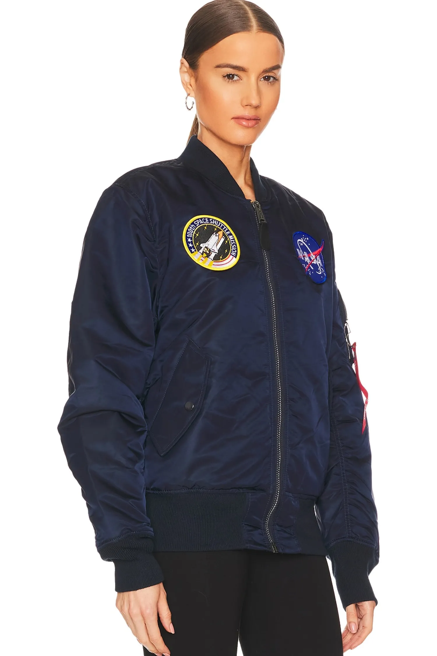 Women ALPHA INDUSTRIES Jackets & Coats>NASA MA-1 Bomber