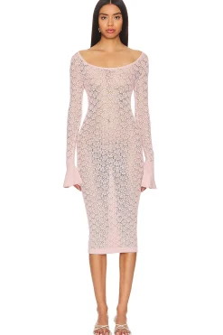 Women Tularosa Dresses>Netia Long Sleeve Midi Dress