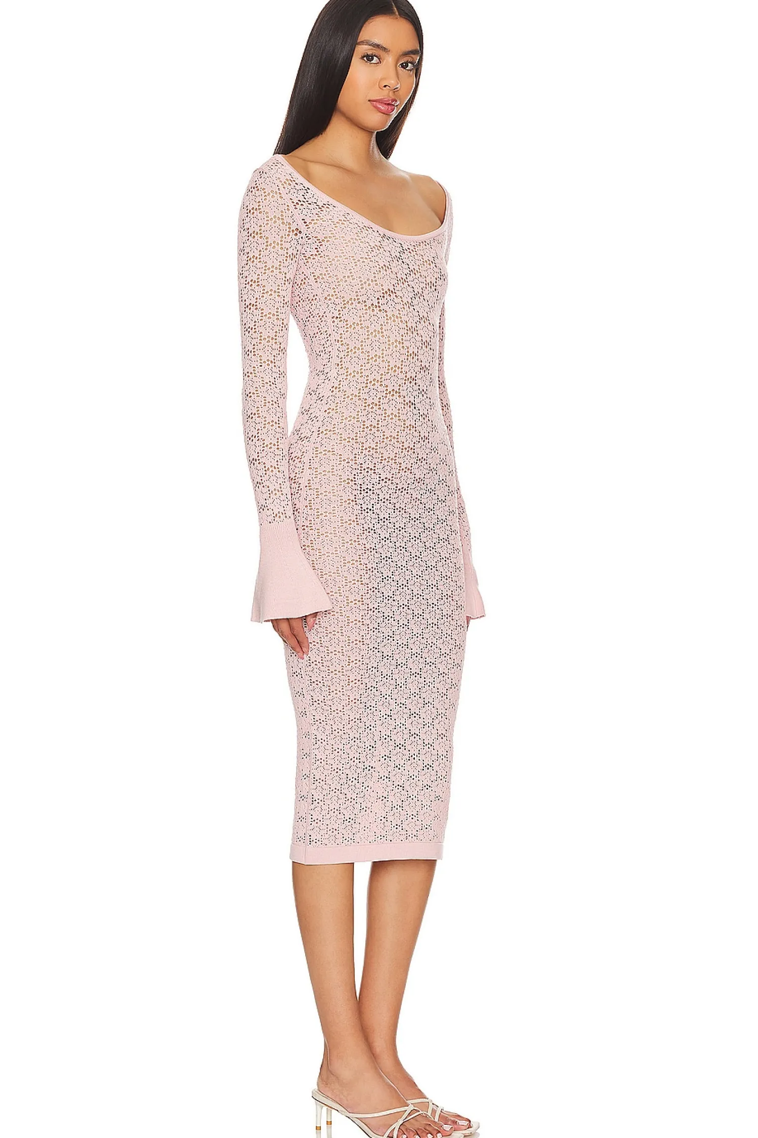 Women Tularosa Dresses>Netia Long Sleeve Midi Dress