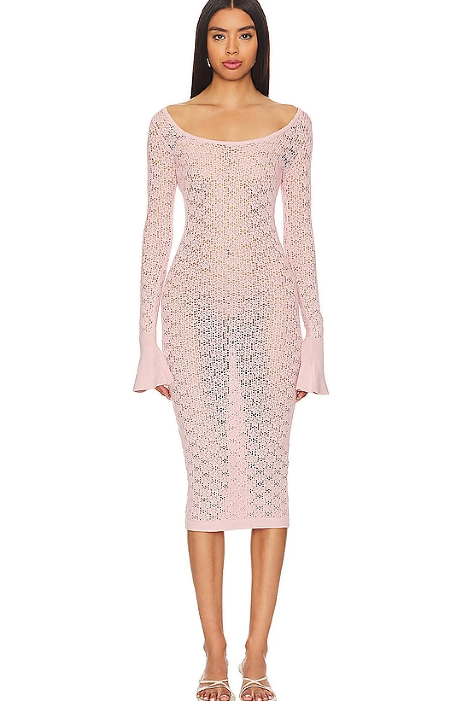 Women Tularosa Dresses>Netia Long Sleeve Midi Dress