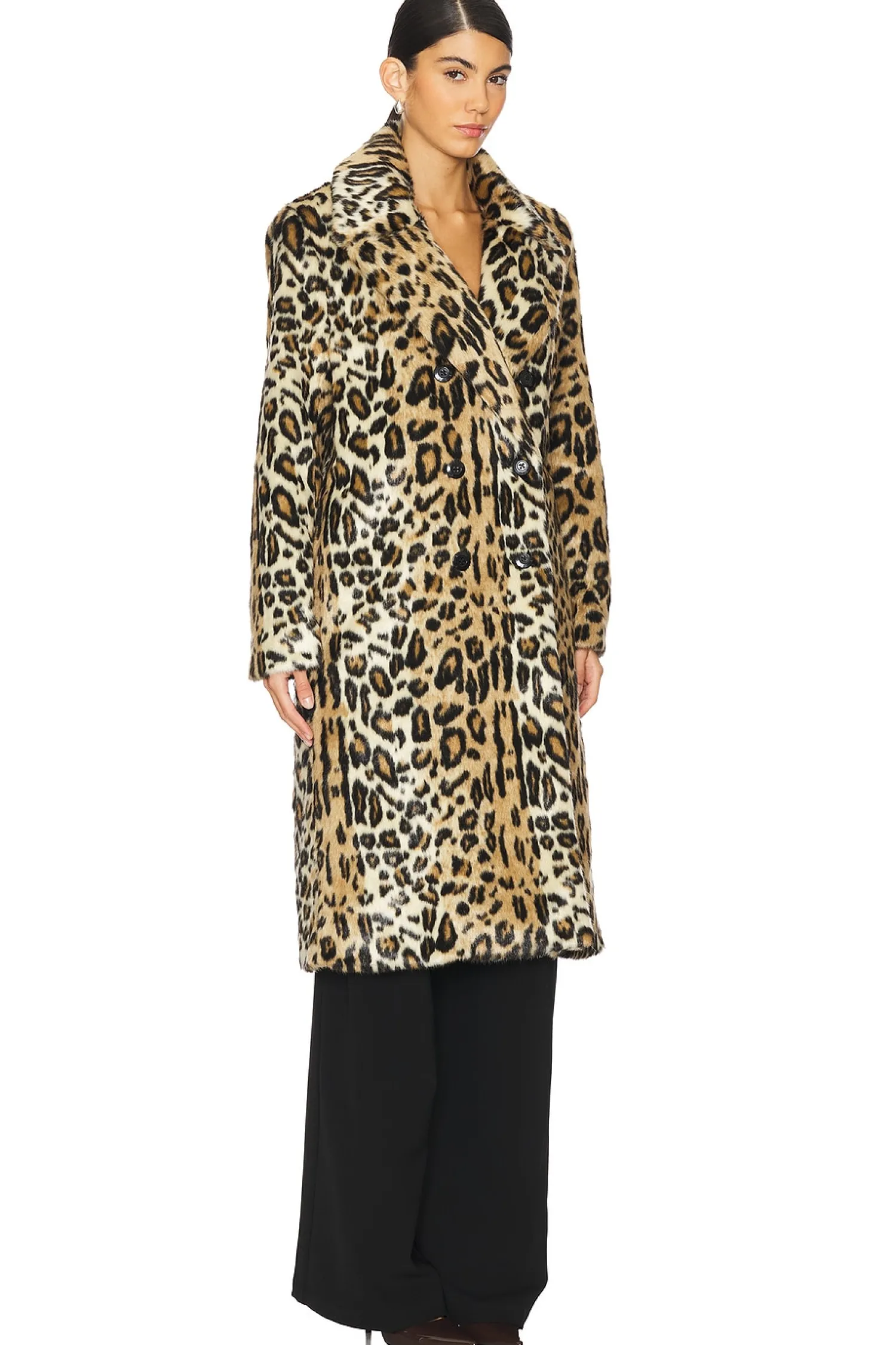 Women Alice + Olivia Jackets & Coats>Nicholas Oversized Faux Fur Coat
