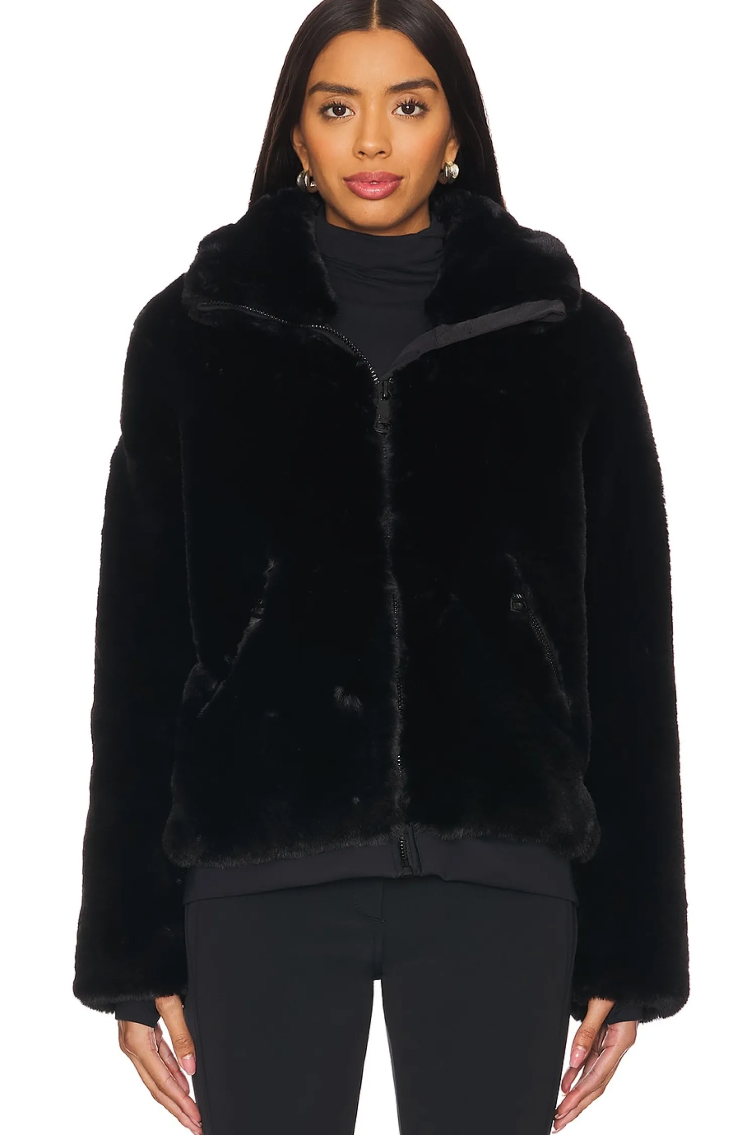 Women SAM. Jackets & Coats>Nicole Faux Fur Jacket