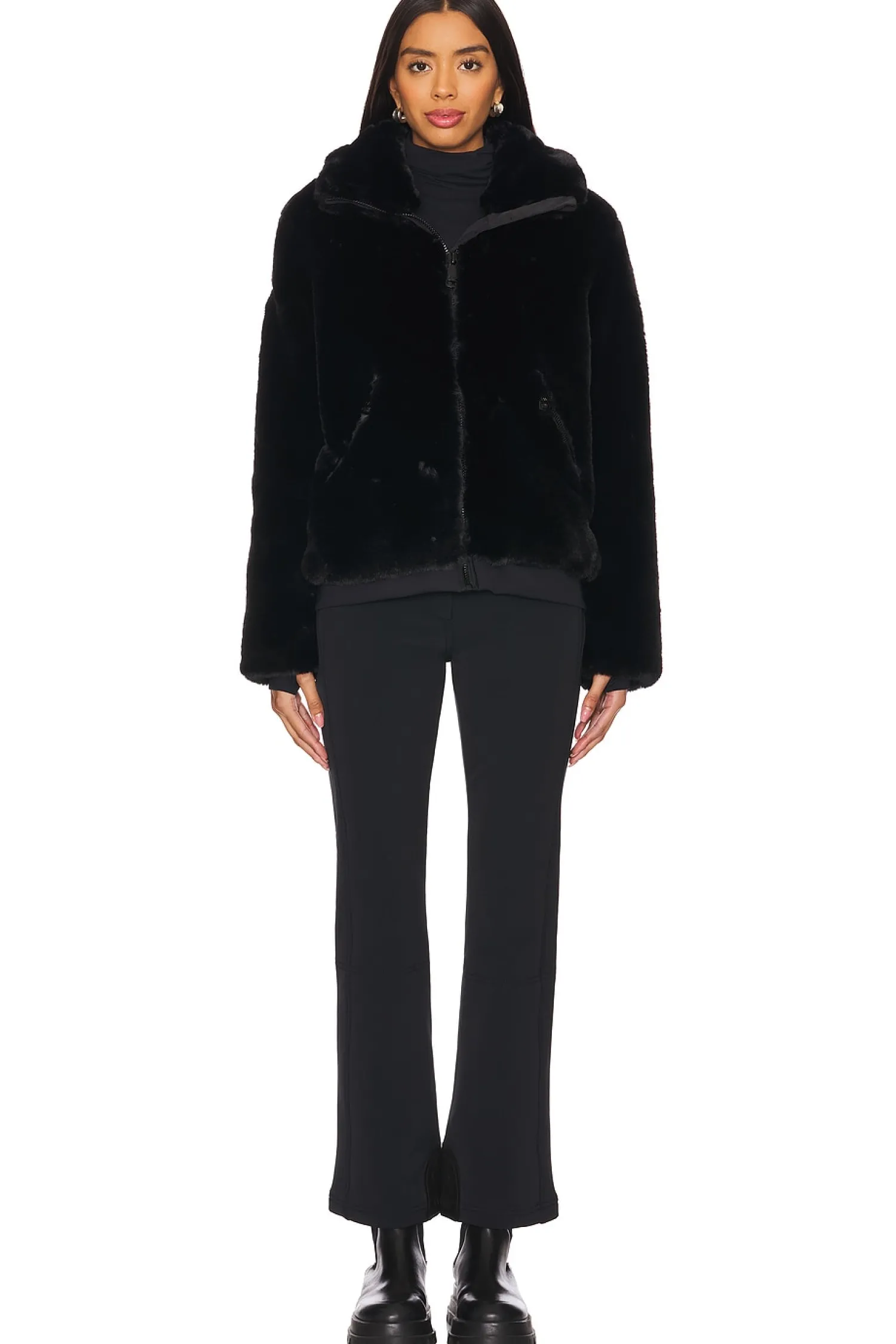 Women SAM. Jackets & Coats>Nicole Faux Fur Jacket