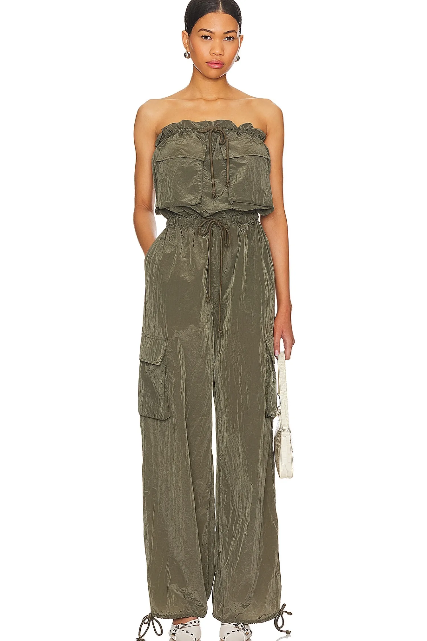 Women Lovers and Friends Jumpsuits>Noah Cargo Jumpsuit
