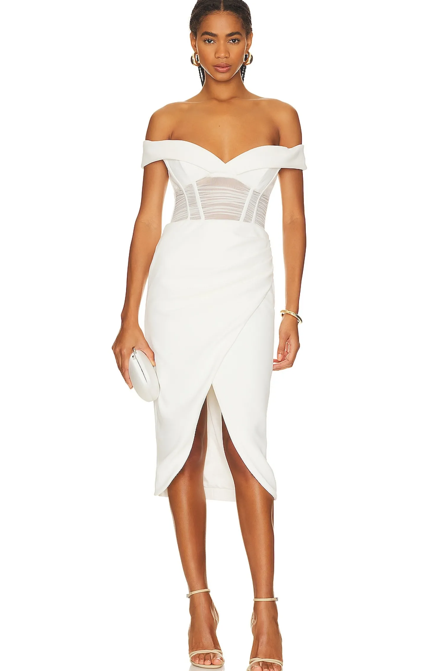Women Bardot Dresses>Novacane Midi Dress