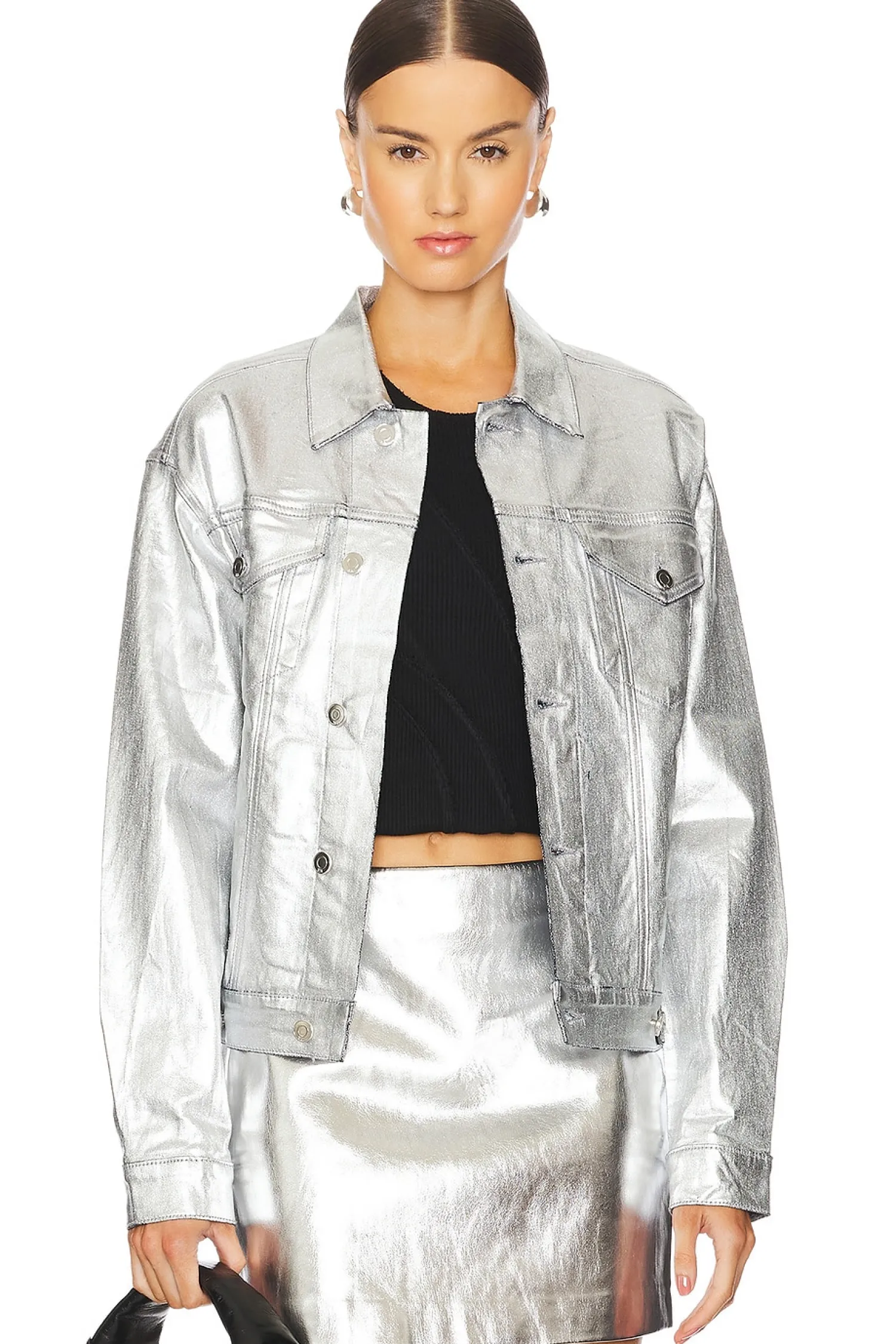 Women RTA Jackets & Coats>Odelia Oversized Denim Jacket