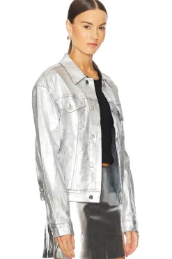 Women RTA Jackets & Coats>Odelia Oversized Denim Jacket
