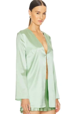 Women SER.O.YA Matching Sets>Odelia Silk Blouse