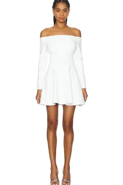 Women Norma Kamali Dresses>Off Shoulder Grace Mini Dress