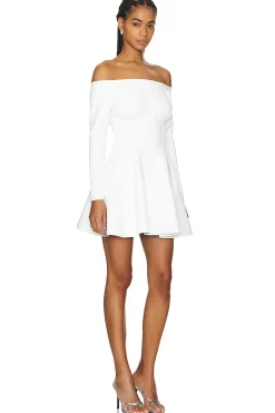 Women Norma Kamali Dresses>Off Shoulder Grace Mini Dress