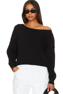 Women Bobi Loungewear>Off The Shoulder Crewneck