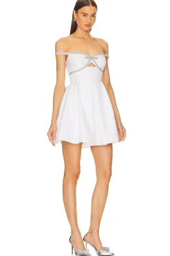 Women self-portrait Dresses>Off The Shoulder Mini Dress