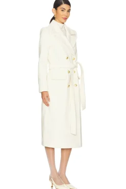 Women L'AGENCE Jackets & Coats>Olina Long Coat With Belt