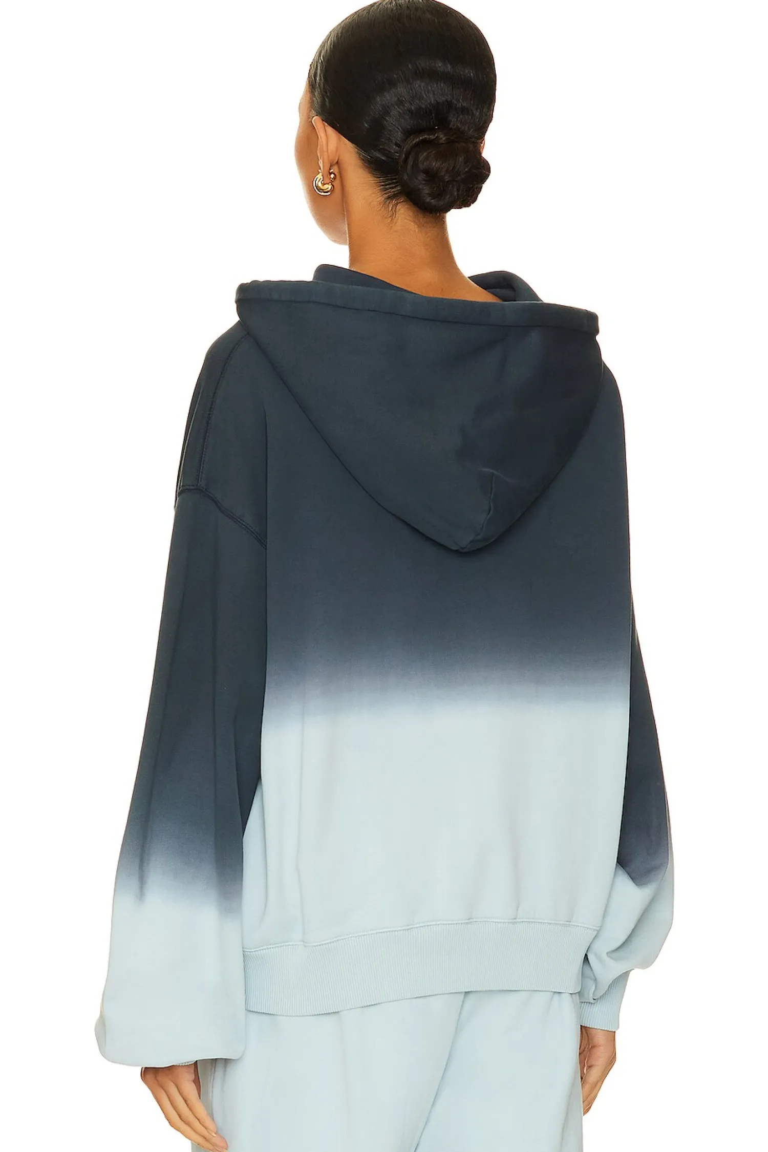 Women FIORUCCI Loungewear>Ombre Squiggle Logo Hoodie