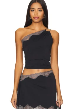 Women Vaillant Matching Sets>One Shoulder Top