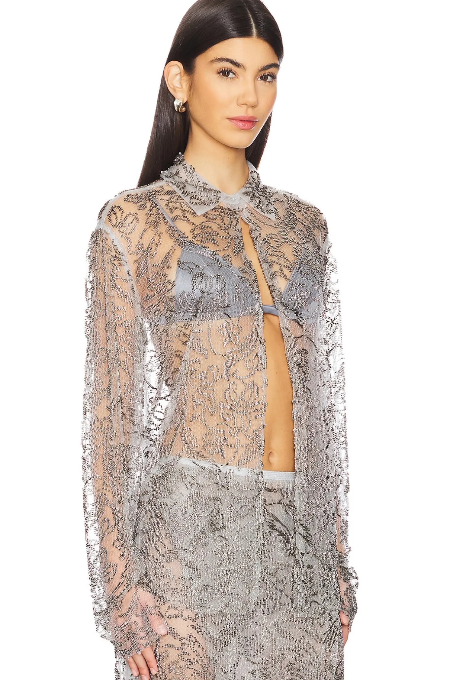 Women REMAIN Matching Sets>Open Front Shirt