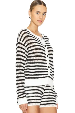 Women MONROW Matching Sets>Open Knit Cardigan