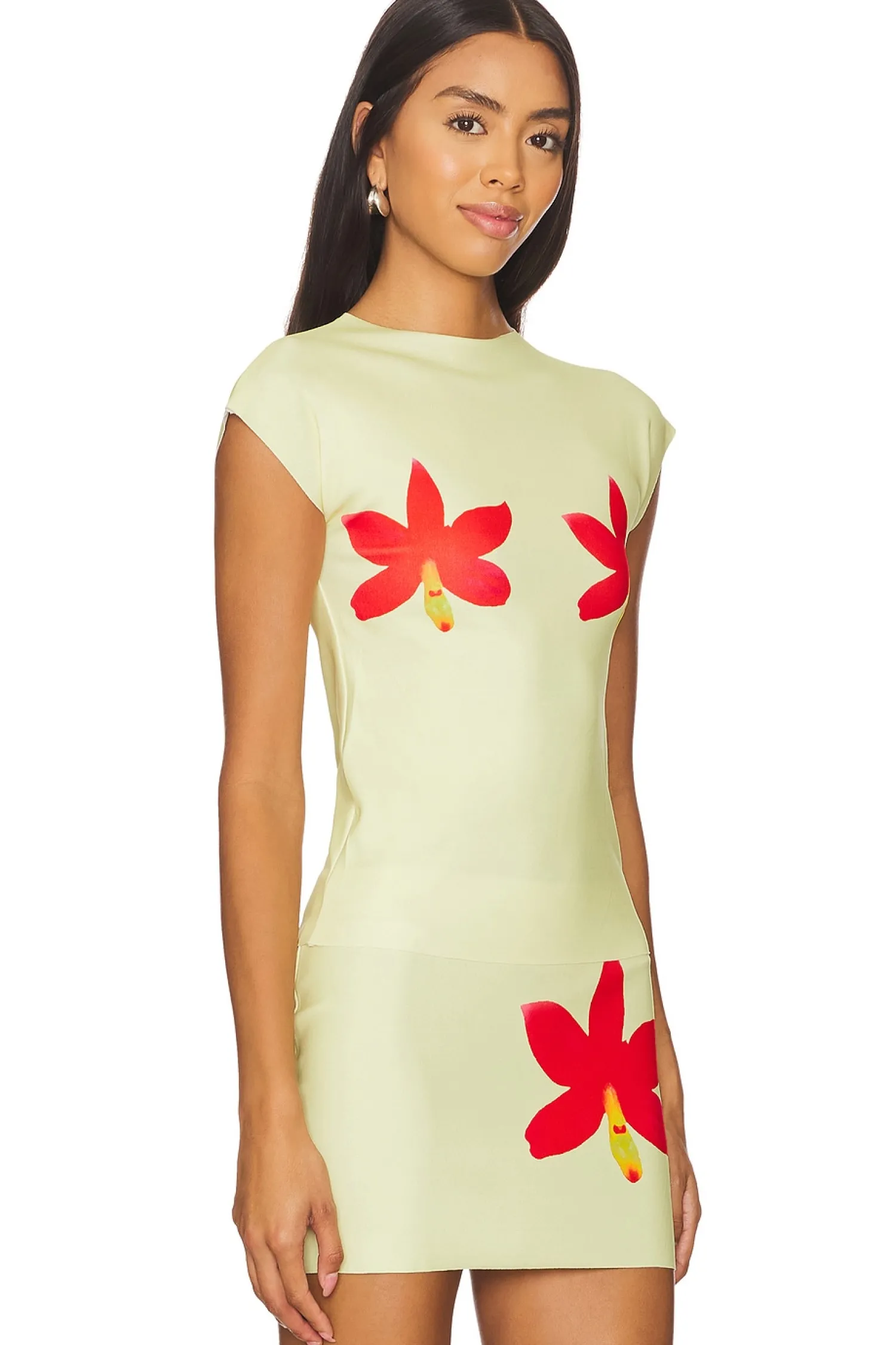 Women 1XBLUE Matching Sets>Orchid T-shirt