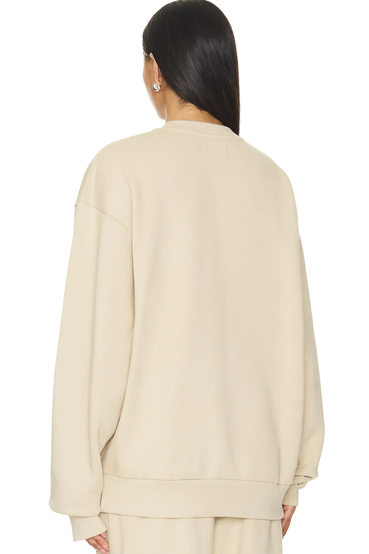 Women 7 Days Active Loungewear>Organic Crewneck