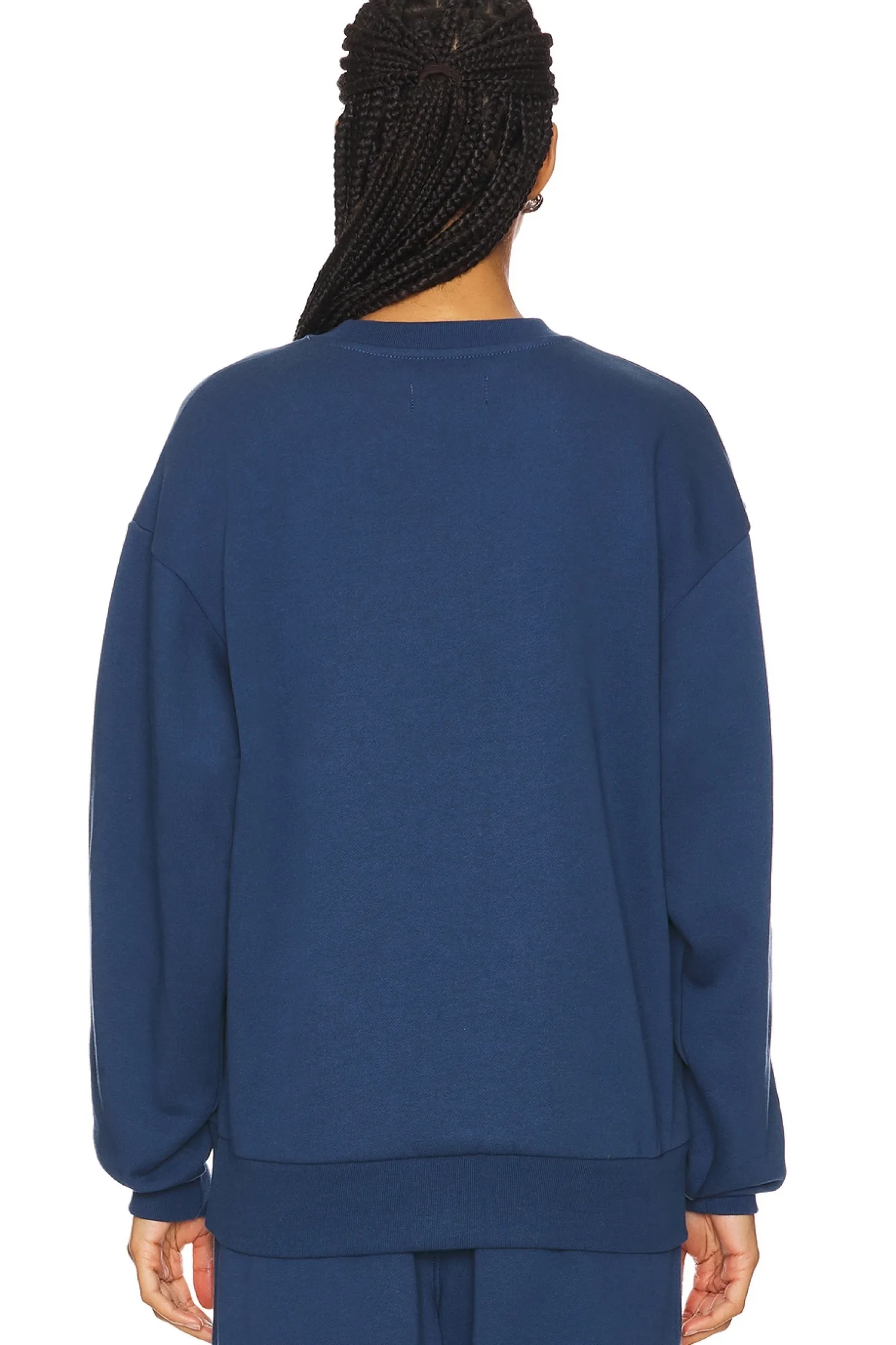 Women 7 Days Active Matching Sets|Loungewear>Organic Crewneck