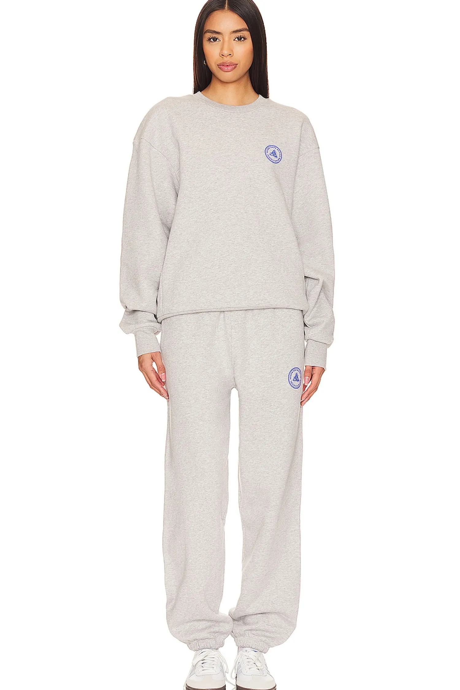 Women 7 Days Active Loungewear>Organic Crewneck Sweatshirt