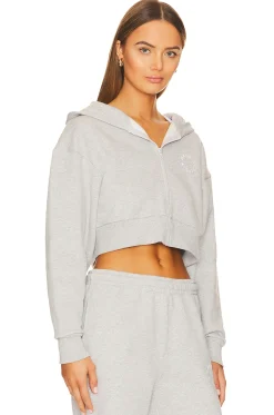 Women 7 Days Active Loungewear>Organic Cropped Hoodie