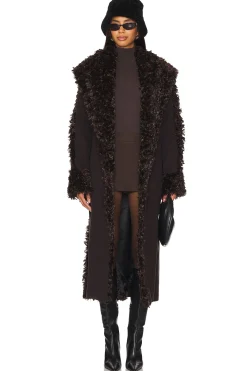 Women Vaillant Jackets & Coats>Over Size Wrap Coat
