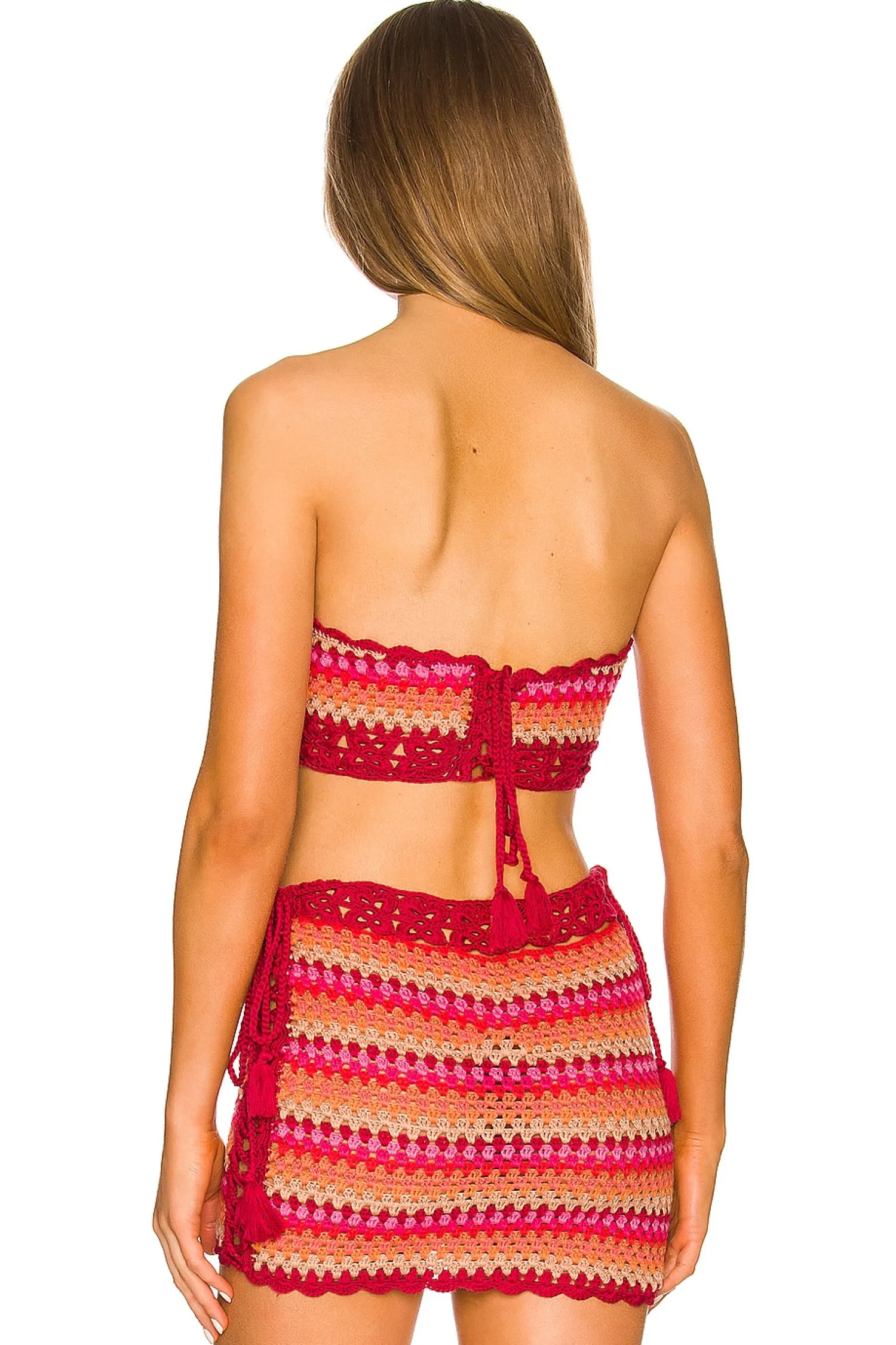 Women Lovers and Friends Matching Sets>Over The Rainbow Crop