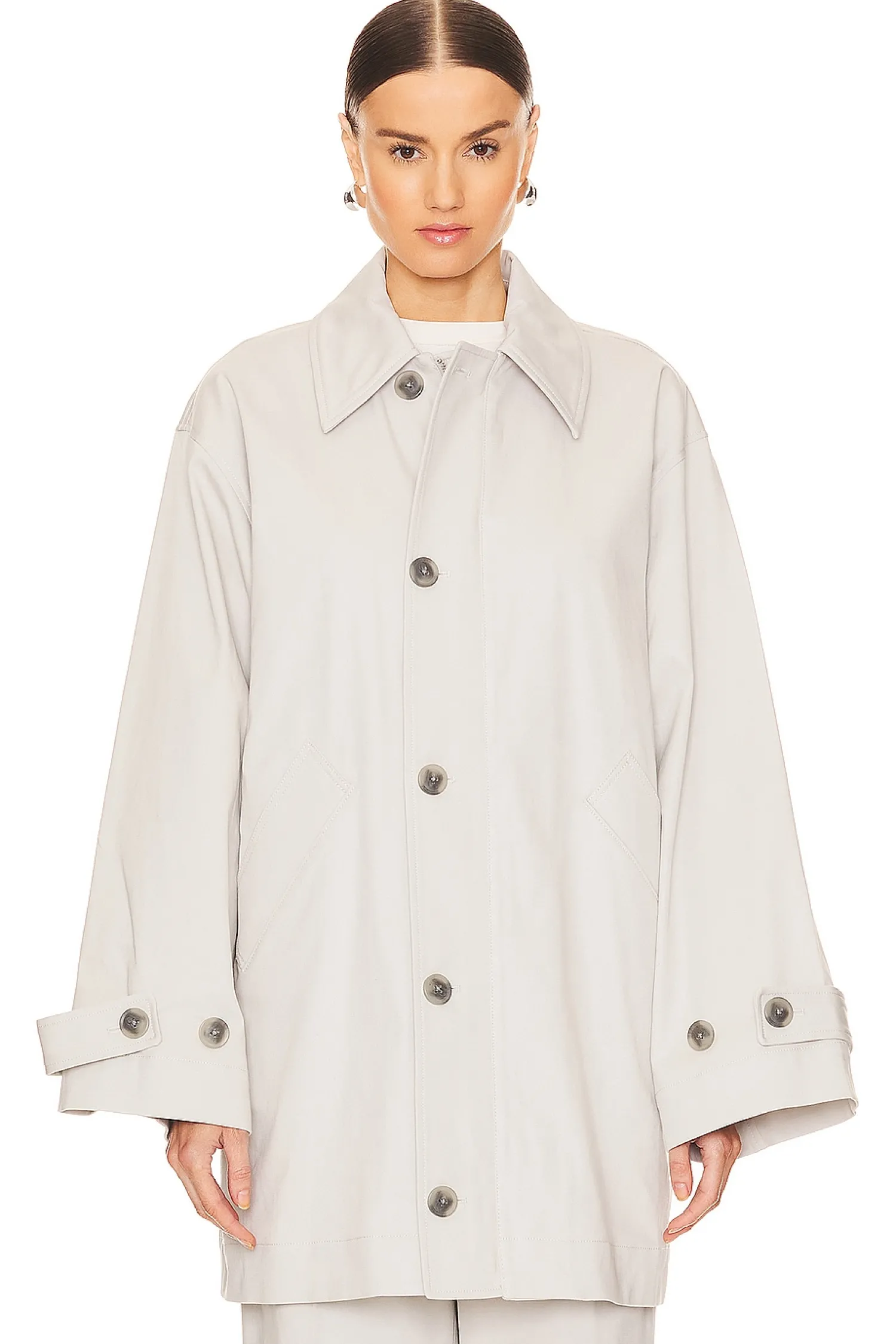 Women GRLFRND Jackets & Coats>Oversized Car Coat
