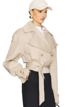 Women Helsa Jackets & Coats>Oversized Cropped Trench