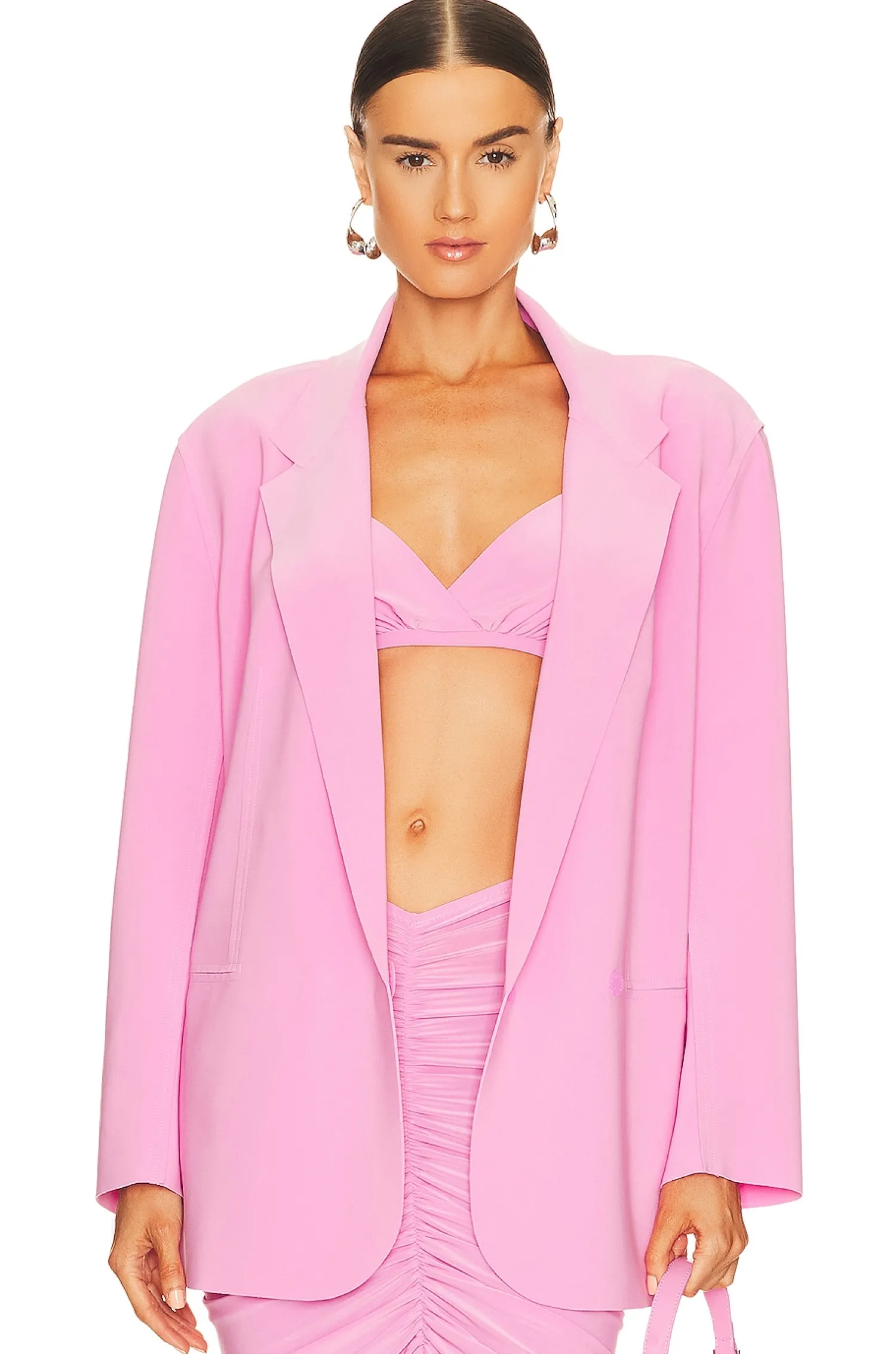 Women Norma Kamali Jackets & Coats>Oversized Double Breasted Jacket