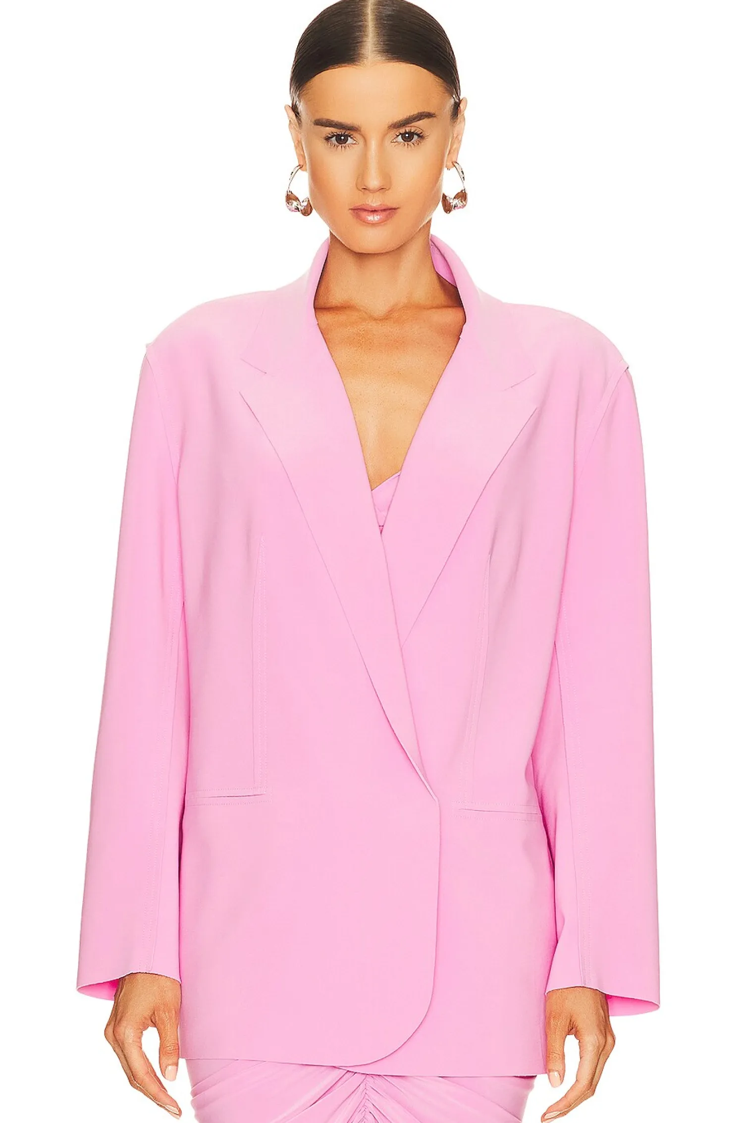Women Norma Kamali Jackets & Coats>Oversized Double Breasted Jacket