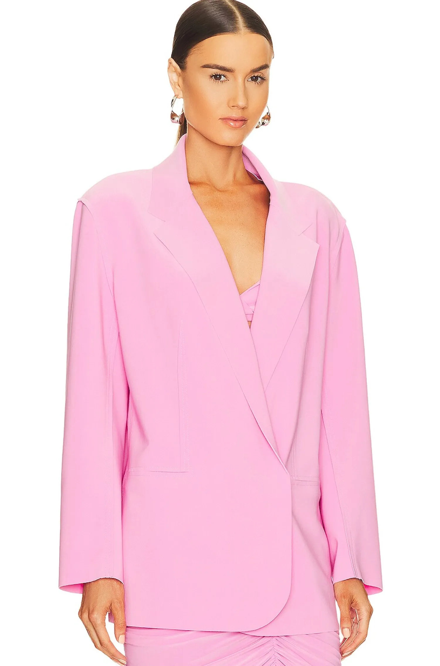 Women Norma Kamali Jackets & Coats>Oversized Double Breasted Jacket