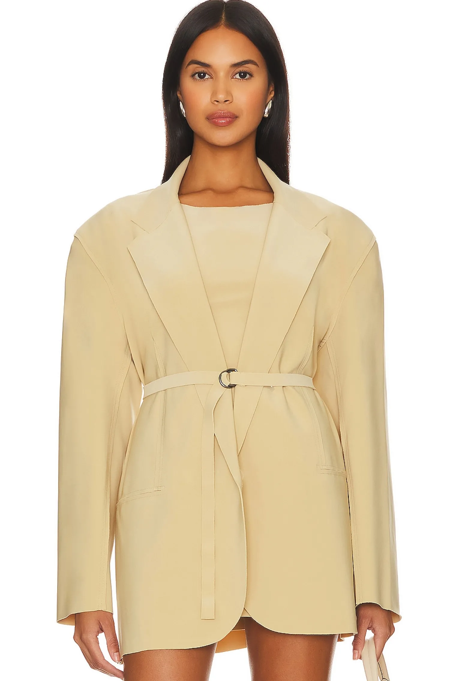Women Norma Kamali Jackets & Coats>Oversized Single Breasted Jacket