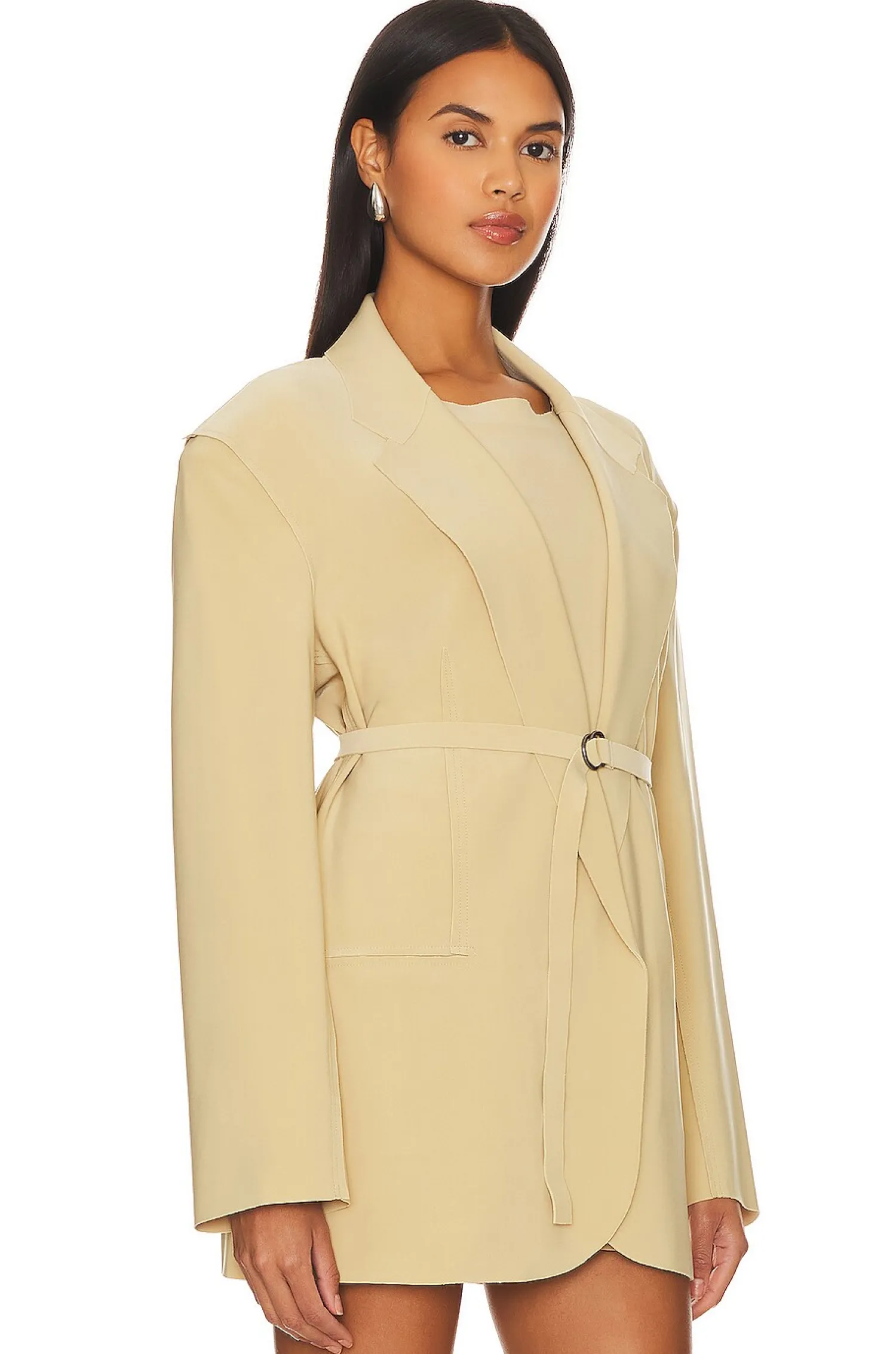 Women Norma Kamali Jackets & Coats>Oversized Single Breasted Jacket
