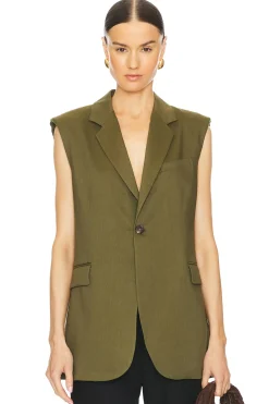 Women FRAME Jackets & Coats>Oversized Vest