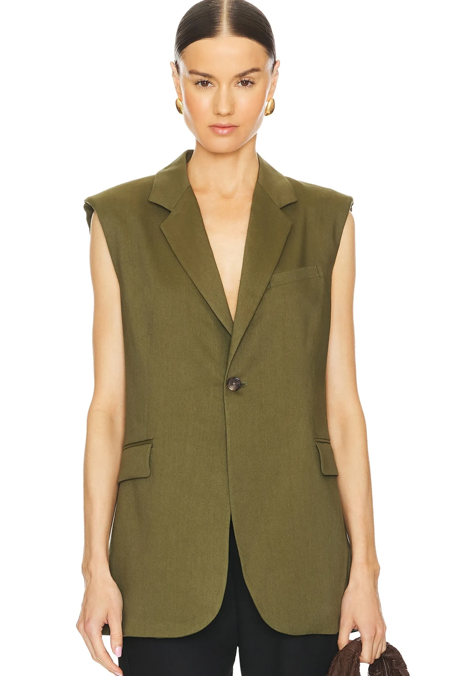 Women FRAME Jackets & Coats>Oversized Vest