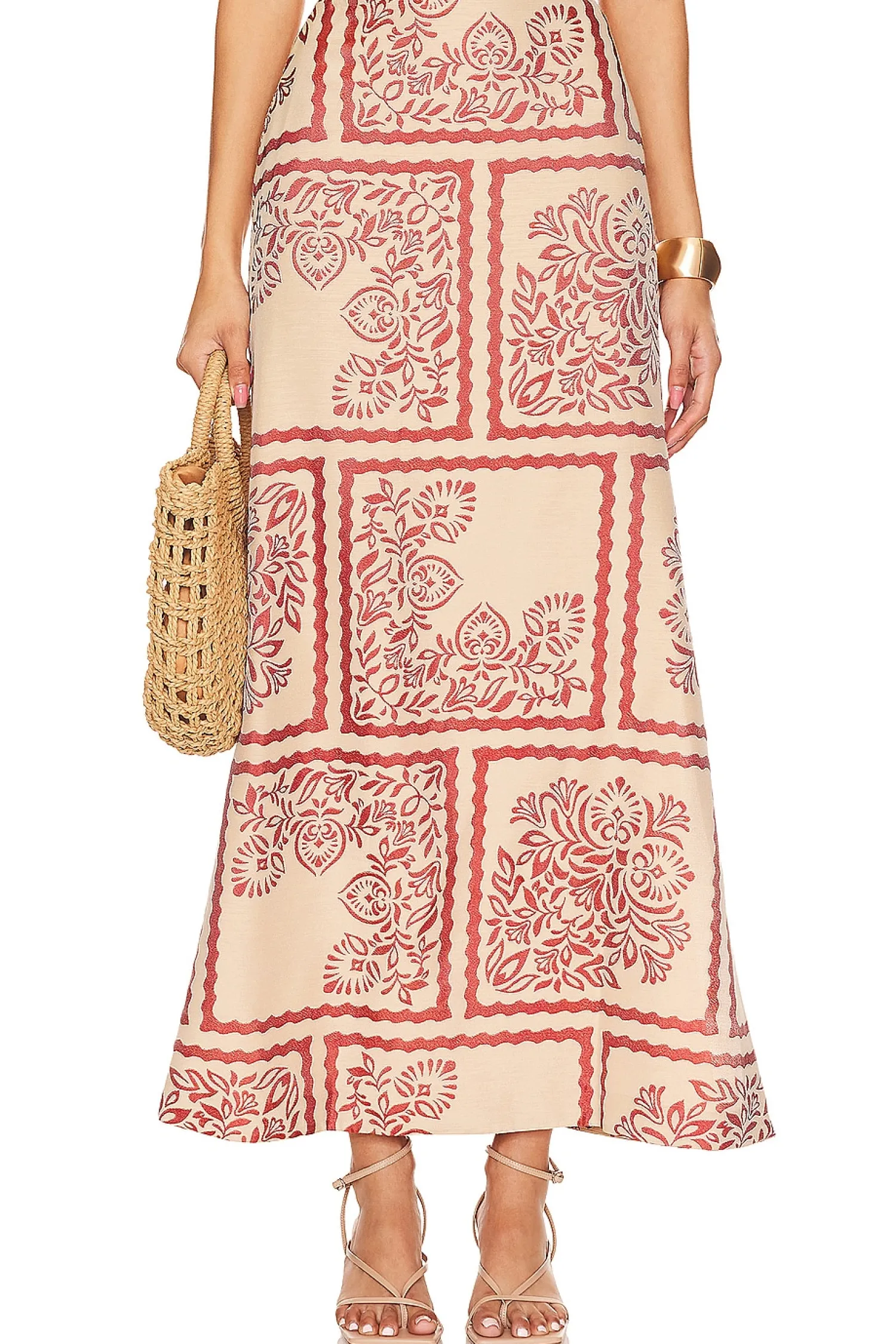 Women Bec + Bridge Matching Sets>Palm Bliss Maxi Skirt