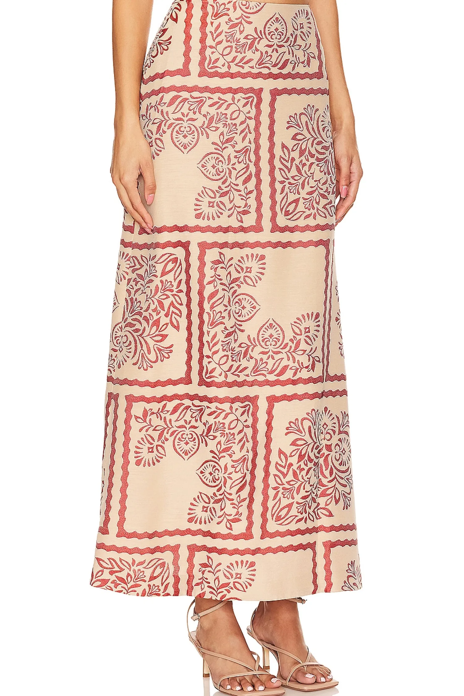 Women Bec + Bridge Matching Sets>Palm Bliss Maxi Skirt