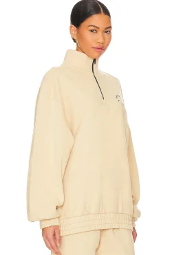 Women 7 Days Active Loungewear>Paneled Sweatshirt