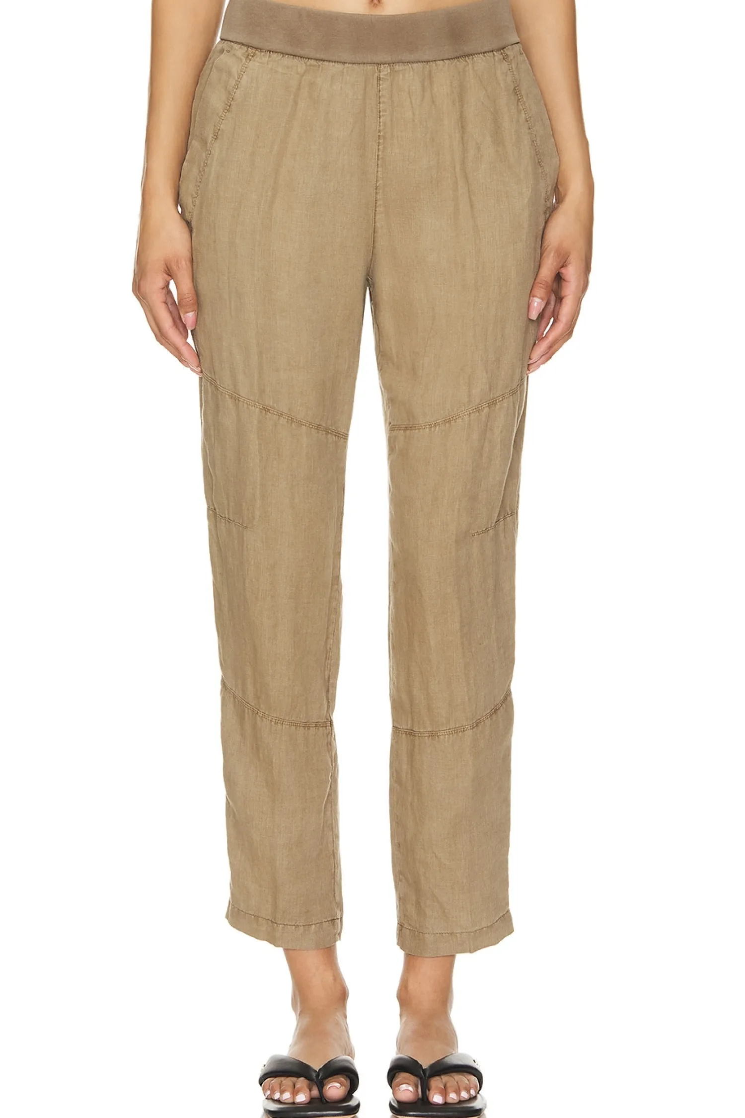 Women James Perse Loungewear>Patched Pull On Pant