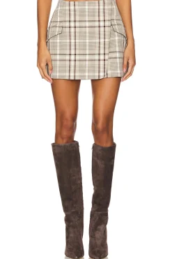 Women SIMKHAI Matching Sets>Payton Wrap Mini Skirt