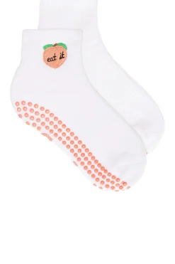 Women Souls. Lingerie & Sleepwear>Peach Grip Socks