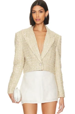 Women Line & Dot Jackets & Coats>Pearl Jacket